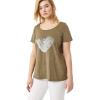 Burnt Olive Heart