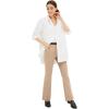 image:imageellos Plus Size Stretch Chino MidRise Classic Bootcut PantsNew Khaki