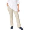 image:imageellos Plus Size Stretch Chino MidRise Classic Bootcut PantsStone
