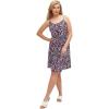 Navy Red Ditsy Floral