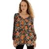 Black Rust Floral
