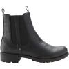 image:imageellos Womens Wide Width Sherpa Lined Faux Leather Chelsea BootieBlack