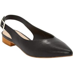 ellos Women’s Slingback Flats (Wide Widths Available)(Black)