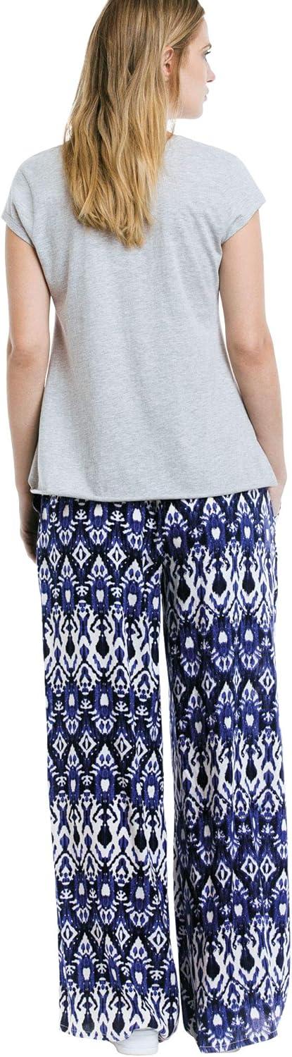 image:imageEllos Plus Size WideLeg Soft Pants with Back ElasticBlack