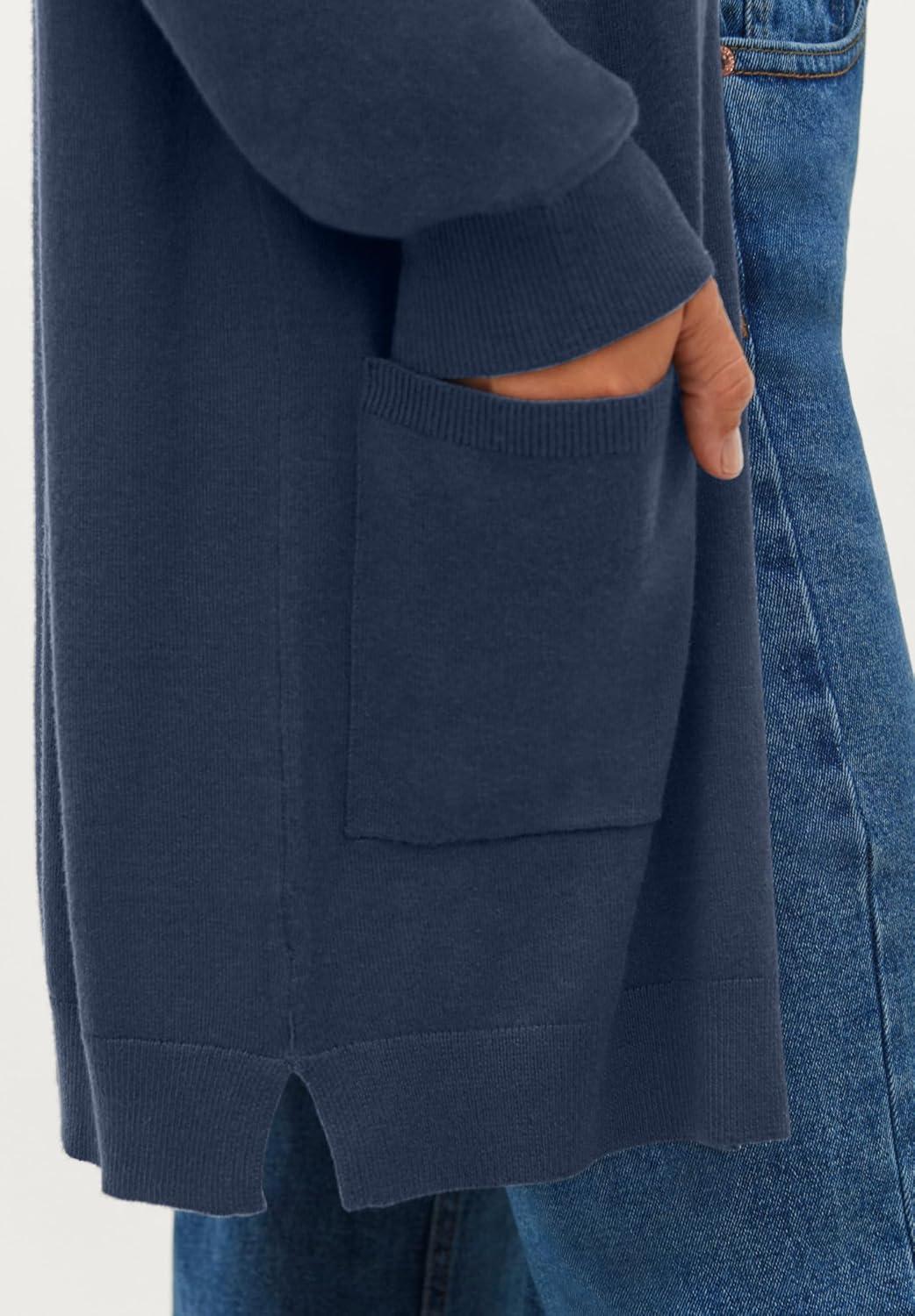 image:imageellos Plus Size Long Button Front CardiganSoft Butter