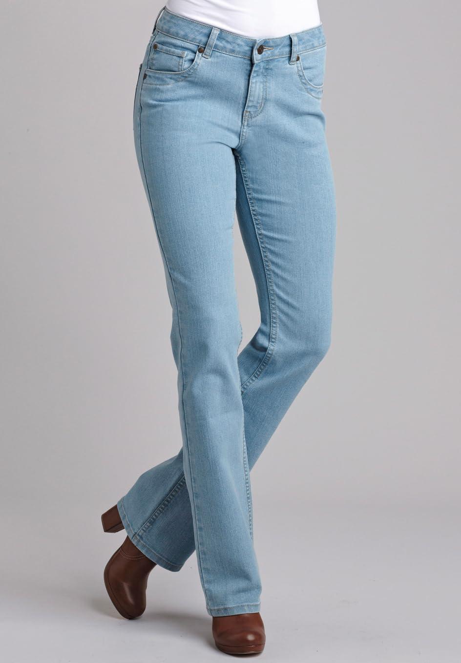 image:imageellos Plus Size Stretch MidRise Bootcut JeansBlack Denim