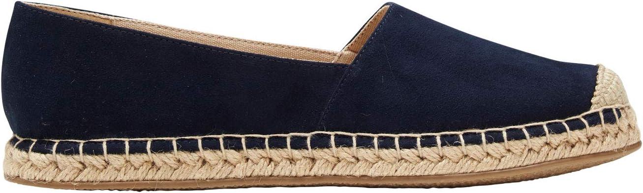 image:imageellos Womens Wide Width Espadrille FlatsBlack