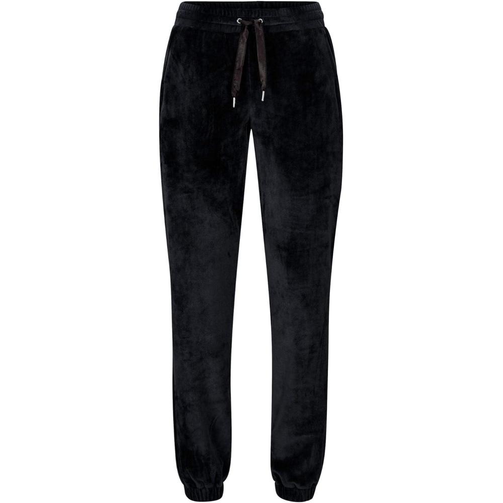 image:imageellos Plus Size Stretch Velour Jogger PullOn PantsBlack