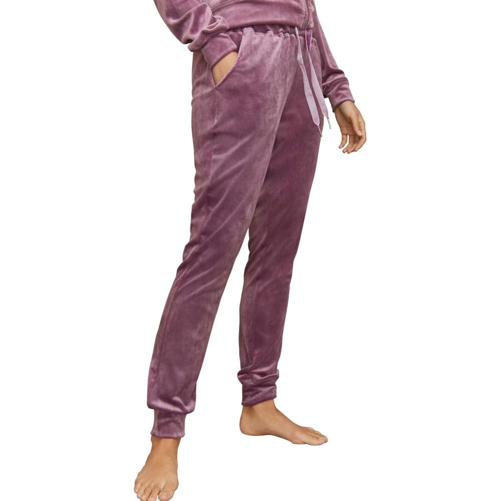 image:imageellos Plus Size Stretch Velour Jogger PullOn PantsFig