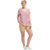Chili Red White Stripe