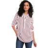 Maroon Red Stripe
