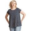 Navy White Ditsy