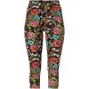 Black Multi Floral Print