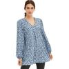 Blue Shadow Ditsy Floral