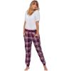 Midnight Berry Plaid