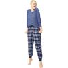 Navy Multi Plaid