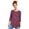 Periwinkle Raspberry Floral