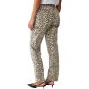 image:imageellos Plus Size Stretch MidRise Relaxed Straight Leg JeansLeopard