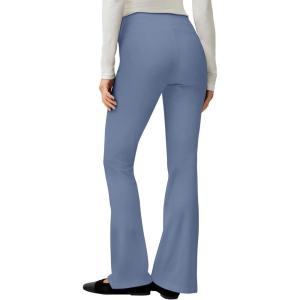 ellos Plus Size Cotton Spandex Bootcut Leggings(Pale Indigo)