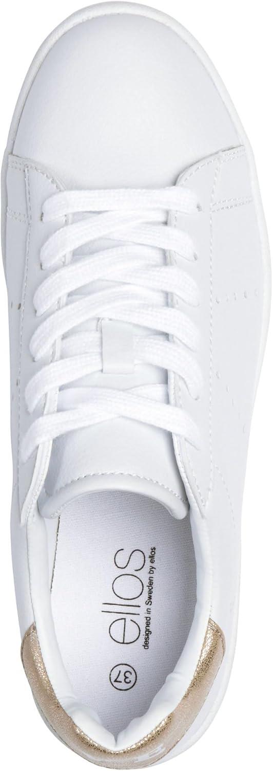 image:imageellos Womens Wide Width Love SneakersWhite