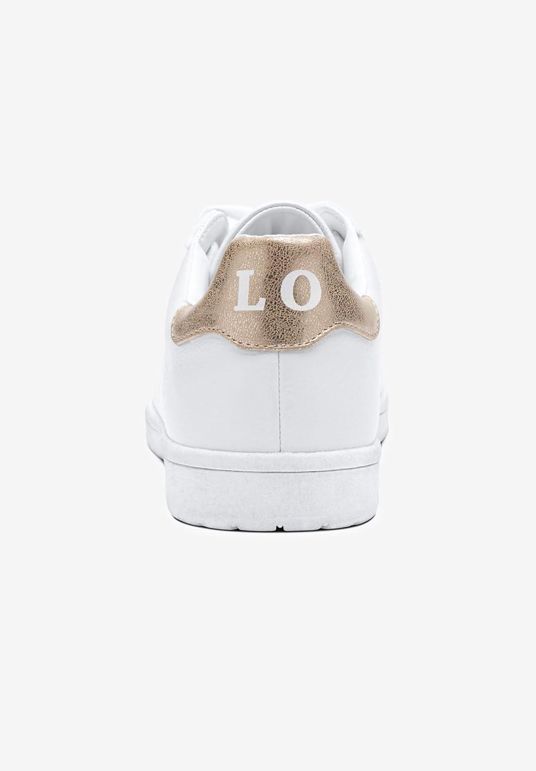 image:imageellos Womens Wide Width Love SneakersWhite