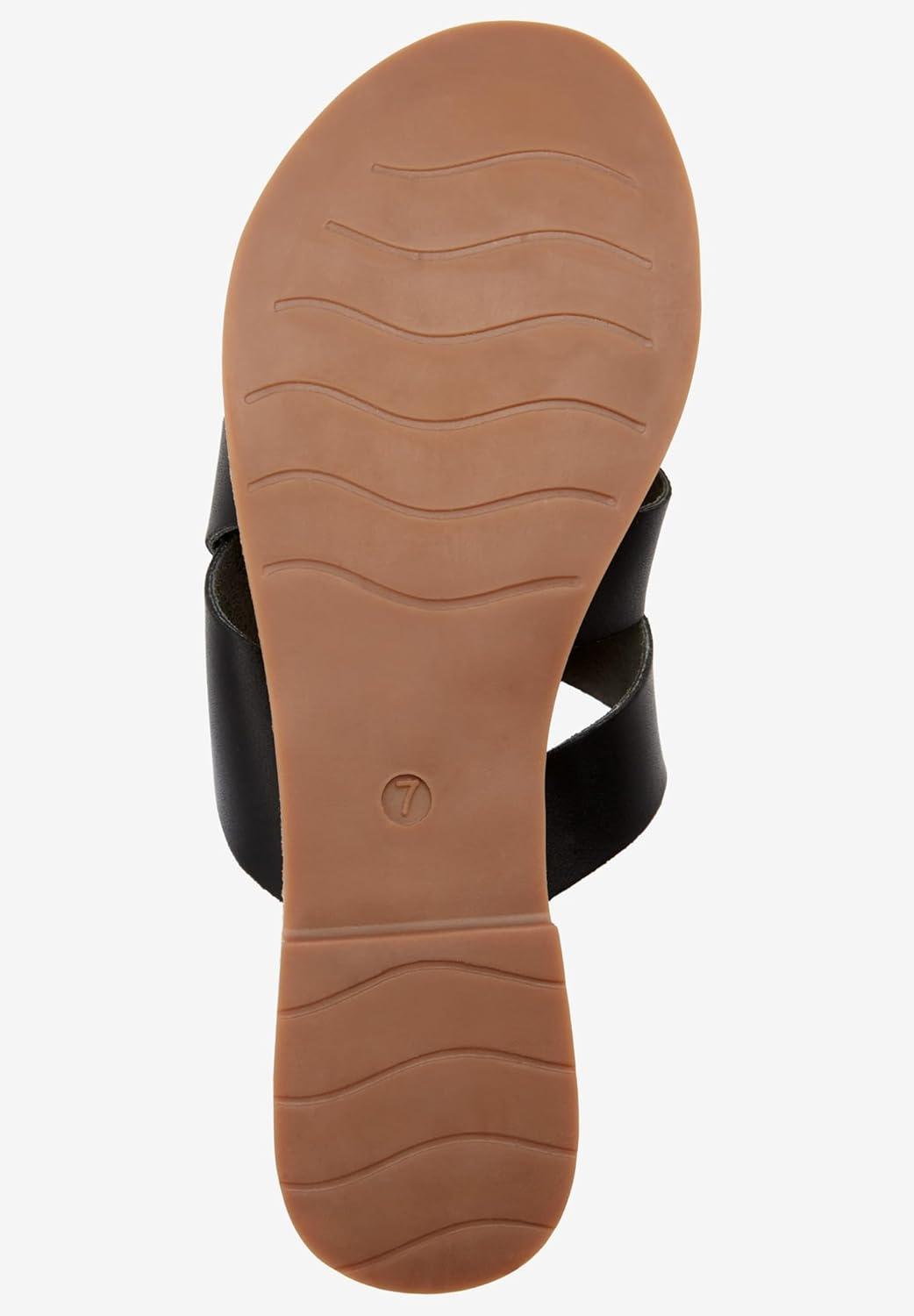 image:imageellos Womens Wide Width MultiStrap SandalWhite