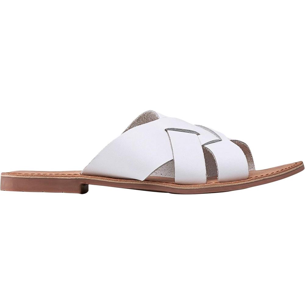 image:imageellos Womens Wide Width MultiStrap SandalWhite