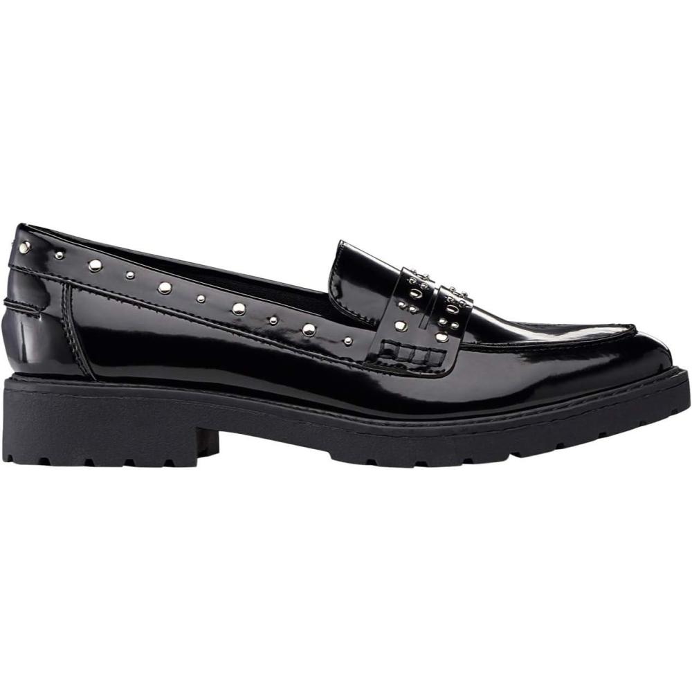 image:imageellos Womens Wide Width Studded LoaferBlack