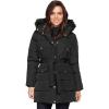 image:imageEllos Plus Size Belted Puffer CoatBlack