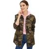 image:imageEllos Plus Size Camo Utility JacketCamo