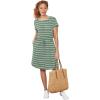 Olive Drab White Stripe