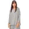 image:imageEllos Plus Size Marled Boxy Lounge TopMarled Grey