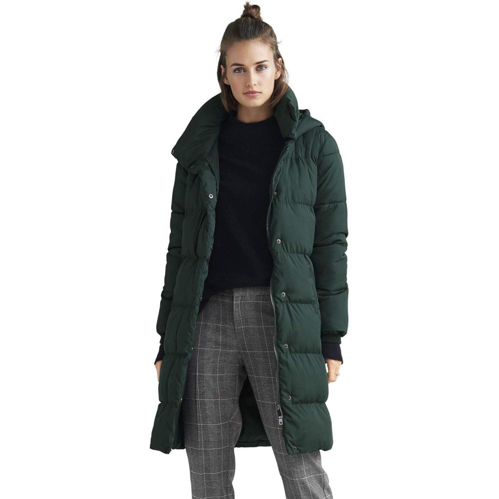 image:imageEllos Plus Size Long Hooded Puffer