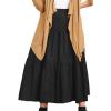 image:imageellos Plus Size Tiered Crinkle Skirt