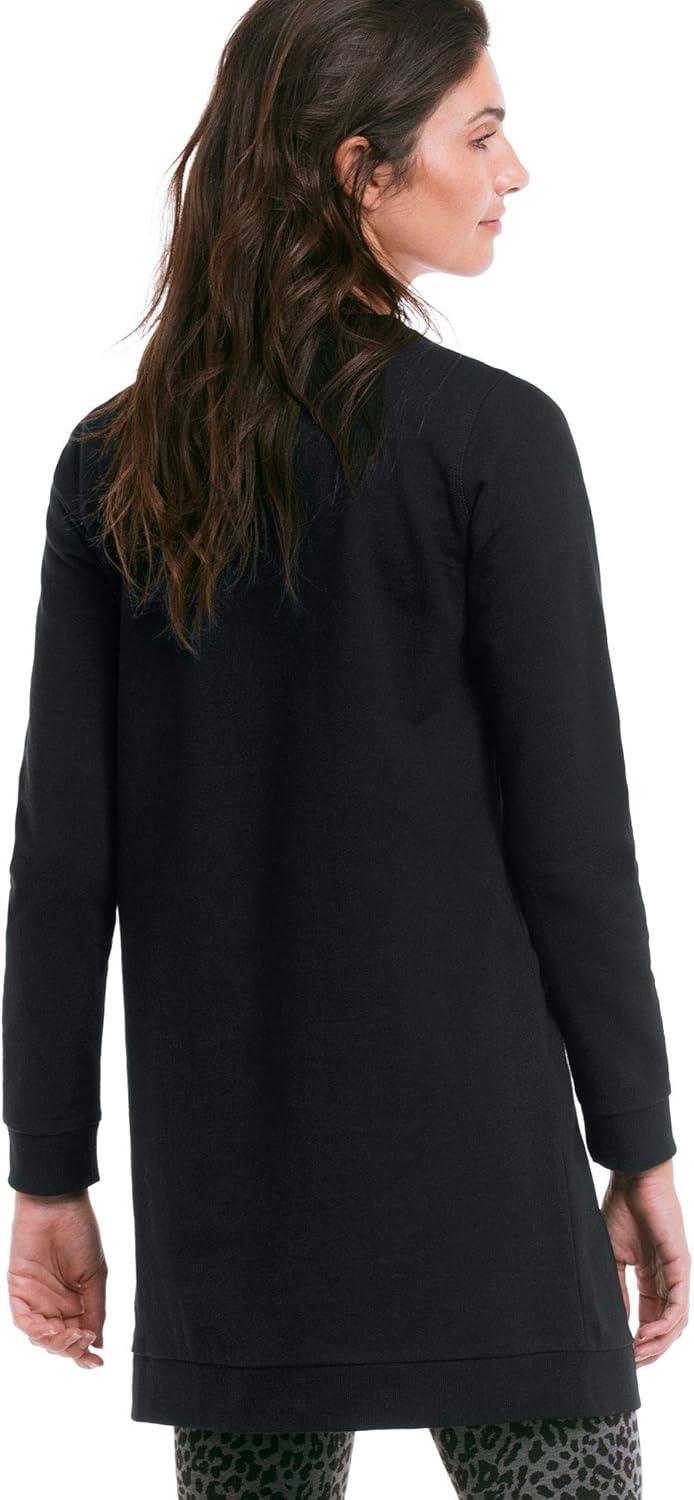 image:imageEllos Plus Size French Terry Love Tunic SweatshirtDusty Purple