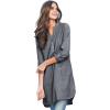 image:imageellos Womens Plus Size Striped Henley Tunic Oversized Long Top Wear with LeggingsSundance Stripe