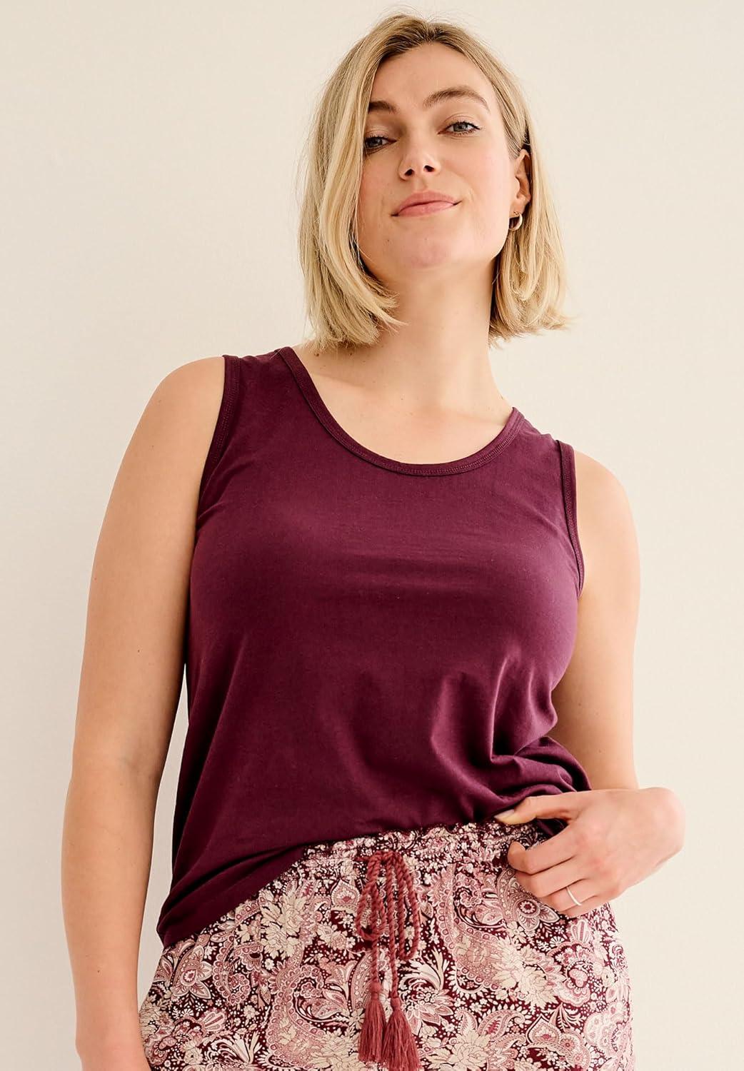image:imageellos Plus Size 3Pack Sleeveless TankMidnight Berry Pack