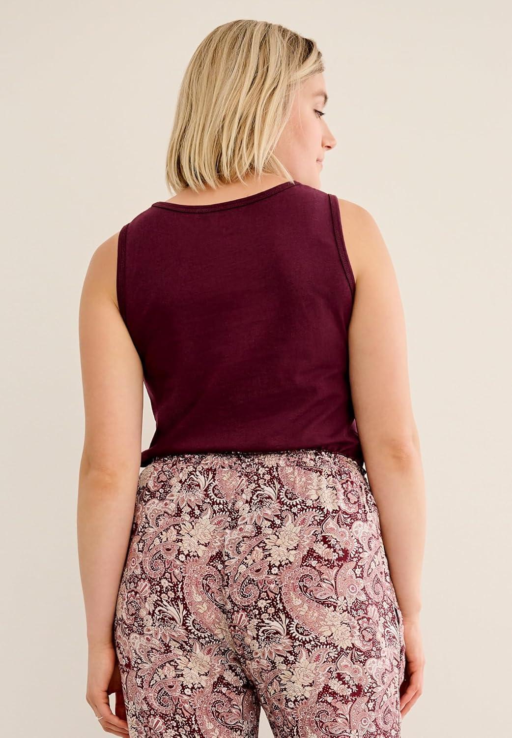 image:imageellos Plus Size 3Pack Sleeveless TankMidnight Berry Pack