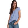 image:imageellos Plus Size Crochet Trim TeePeriwinkle Mist