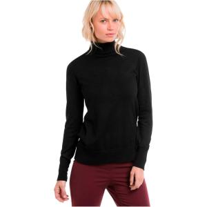 ellos Plus Size Turtleneck Sweater(Black)