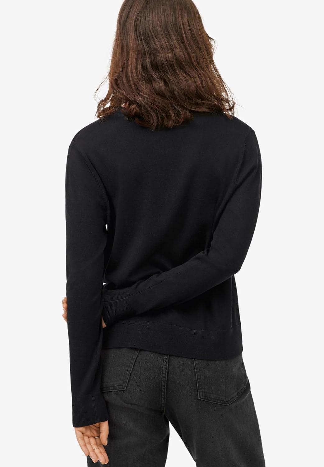 image:imageellos Plus Size Lightweight Fine Knit Relaxed VNeck Boxy CardiganNavy