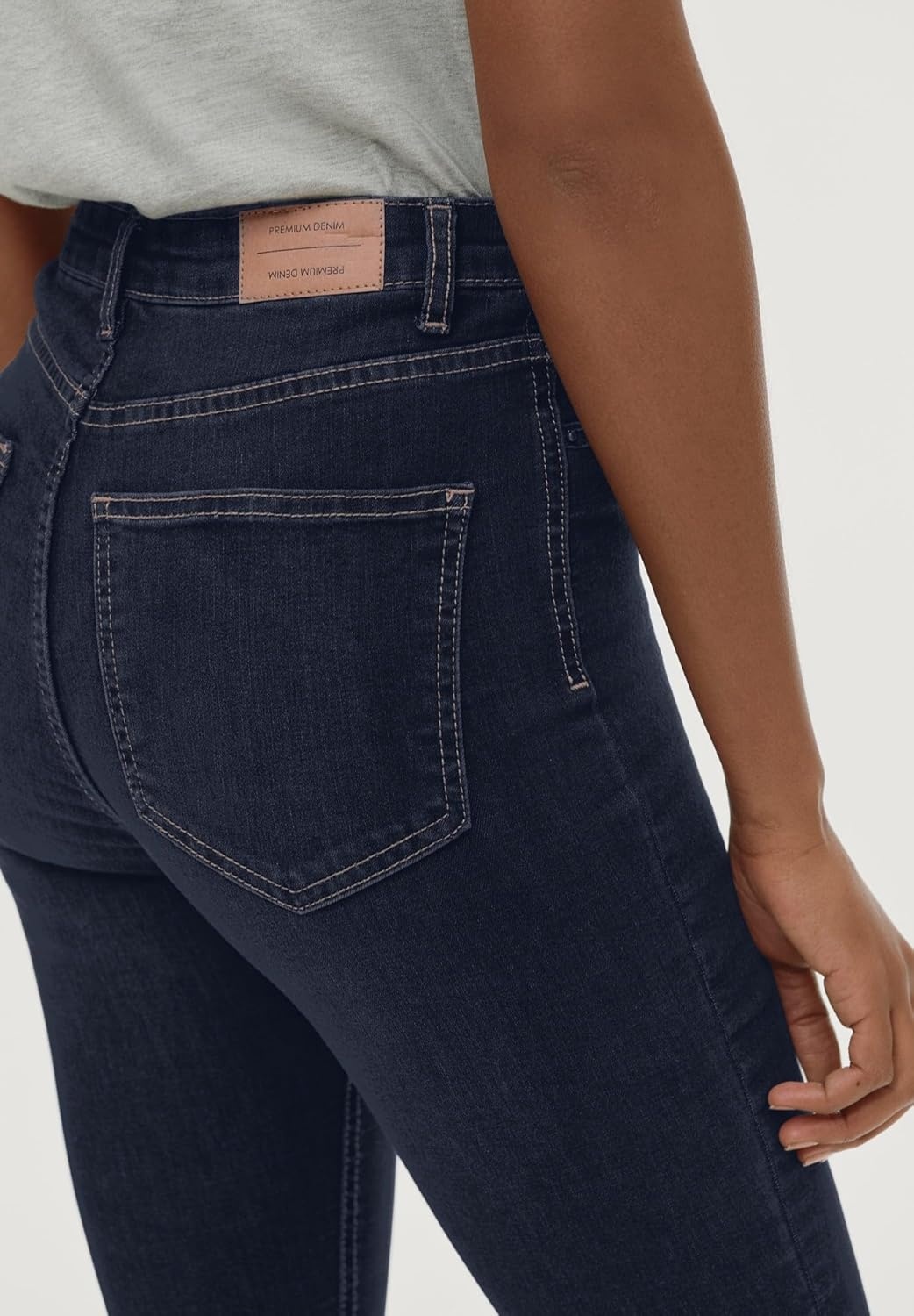 image:imageellos Plus Size Slim Stretch 5 Pocket Skinny JeansDark Wash